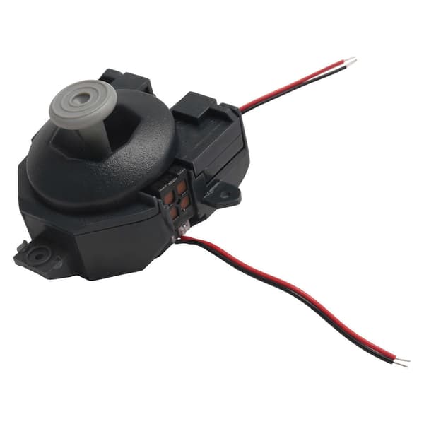 Erstatning 3D Thumbstick Analog Stick Joystick Controller Thumbstick Pad Reparationsdele til N64 Cont Svart