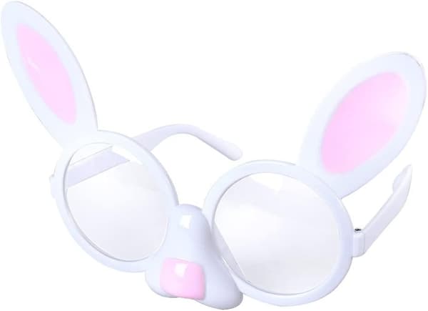 Rabbit Glasses Rabbit Sunglasses Easter Glasses Rabbit Ears Sunglasses Novelty Decoration for Easter Costume Easter Party Accessories