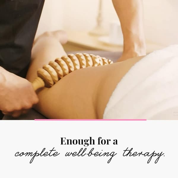 Anticellulit-tilbehør Massagerulle Træ Lår Massager Værktøj