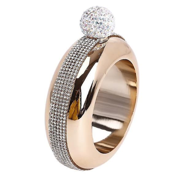 Rannekoru taskumatti, rannekoru taskumatit, luova ruostumaton teräs ja hip flask_laadukas lahja rosegoldwithdiamonds