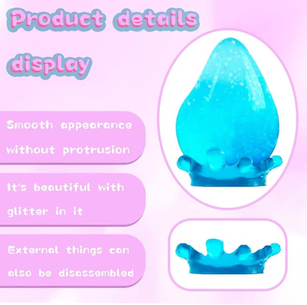 2-pak Dream Squishy Drop Stressbolde til voksne, Fidget Sensorisk Legetøj til Børn, Autisme ADHD Sensorisk Stresslindrende Legetøj, Fødselsdags...