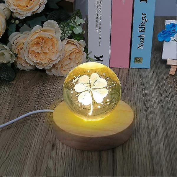 10 stk. Træ LED Display Baser Runde Træ Display Lysende Baser Til Glas Kunst LED Lysende Display Stand Baser_Kvalitetsgave