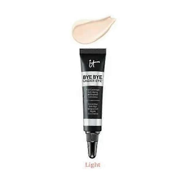 2025 IT Bye Bye Under Eye Full Coverage Waterproof Concealer Light/Medium-YKY416 (light)