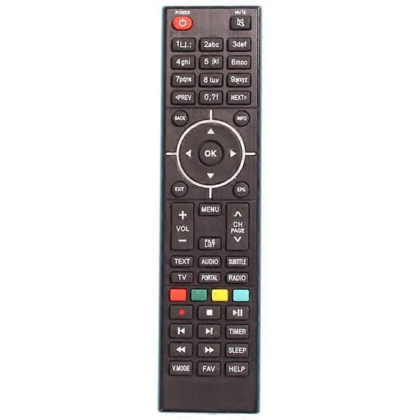 Fjernkontroll til Star /H2S /H2H /H5 /H5.2S satellittmottaker Combo, direkte bruk black