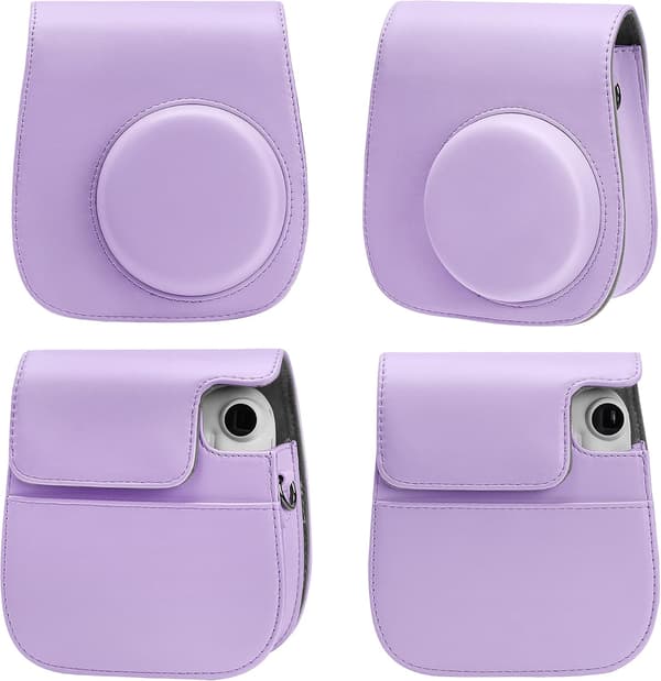 Kameraveske kompatibel med Instax Mini 11, lilla