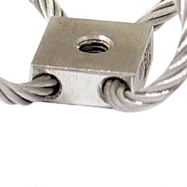1 stk. luftfotografering støddæmper wire anti-vibrations kamera gimbal PTZ støddæmper til FPV Quadc_Kvalitetsgåvor Silver