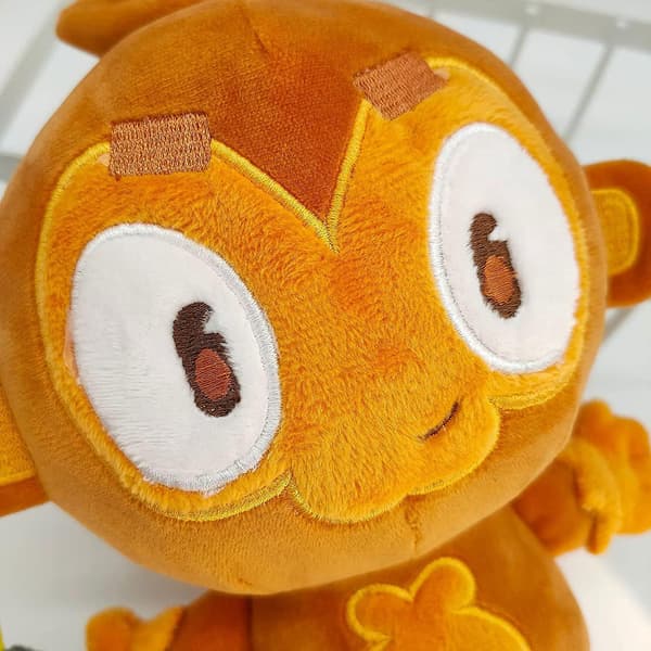 Heytea 24,9 cm Bloons Monkey -pehmolelut, Dart Monkey -pehmonukke, Cartoon Bloonstd -pehmolelu, Game Monkey -pehmoeläin, pehmolelu faneille_S