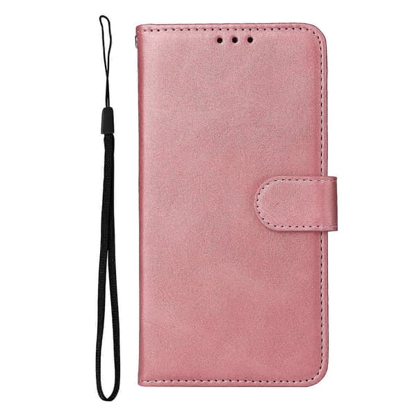 For Honor 400 Smart Case Wallet PU Leather Folio Flip Phone Cover (Pink)