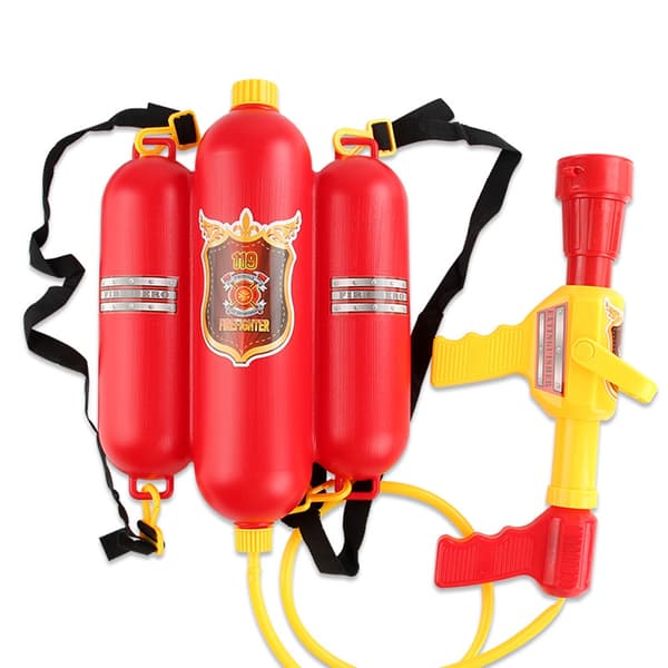 Welcome to our store! This fire extinguisher backpack water gun children's toy is designed based on a real fire extinguisher backpack, integrating the