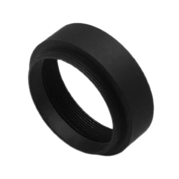 -08 (8 mm) C-Mount-adapter CCD-kameralinseadapter Gevindadaptermuffe til optisk eksperimentforskning Black