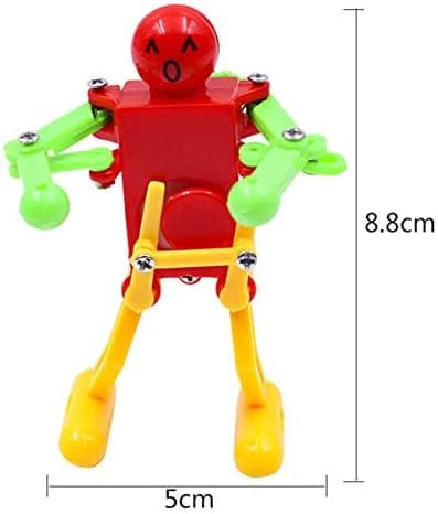 5 Fjäderuppdragna Robotleksaker för Barn, Robotar för Barnrollspel