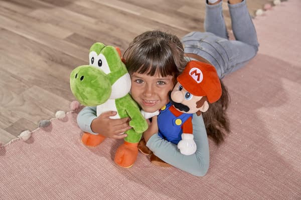 Super Mario Yoshi Pehmolelu 30cm Pehmo Dinosaurus