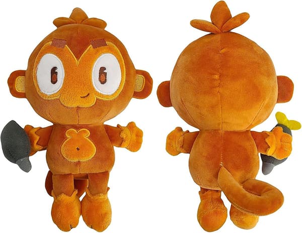 Heytea 24,9 cm Bloons Monkey -pehmolelut, Dart Monkey -pehmonukke, Cartoon Bloonstd -pehmolelu, Game Monkey -pehmoeläin, pehmolelu faneille_S
