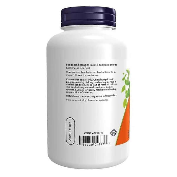 Baldrianrod 500mg Kapsler 250_Kvalitetsgåvor