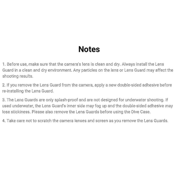 Til /r Sticky Lens Guards Til Dual-lens 360 Mod Beskytter Tilbehør Black  Transparent