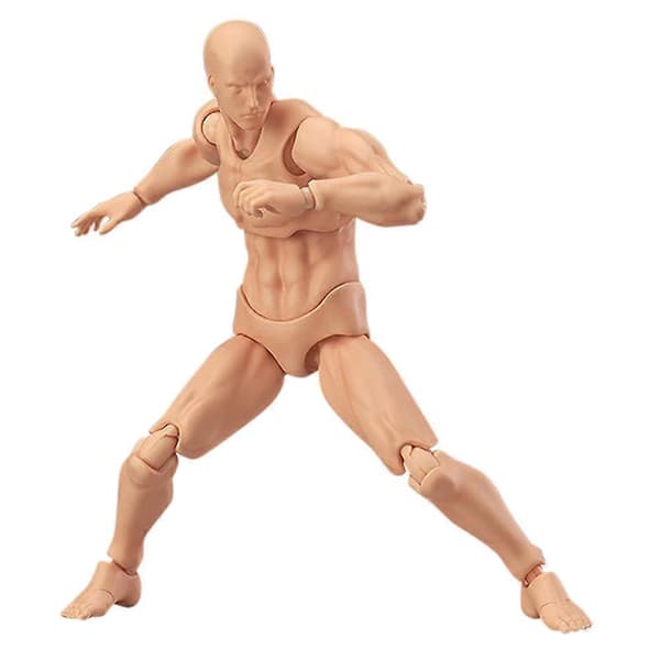 Artikulerte Mannekenger Menneskekroppsmodeller PVC Flyttbare Actionfigurmodeller Gaver_Kvalitetsgave