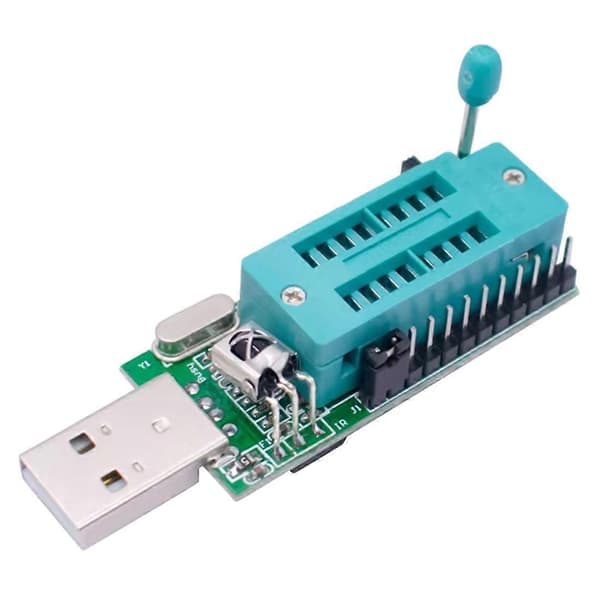 CH341A Programmer V1.7 1.8V Nivåskift W25Q64FW W25Q128FW Gd25LQ64 Programmeringsmodul med adapterkort