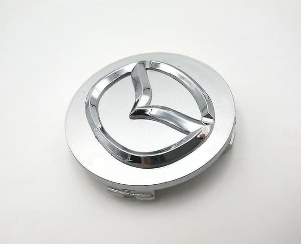 4 stk. 56 mm hjulnavkapsler deksel logo emblem for Mazda 3/5/6 Cx-7 Cx-9