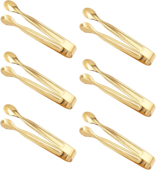 Mini Sliktænger i Rustfrit Stål, 6 stk, 12cm x 2.5mm[YJD]