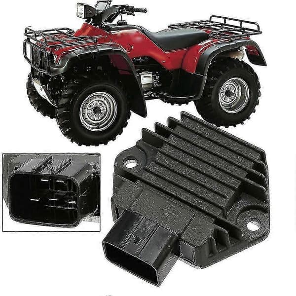 Spændingsregulator til TRX450S/ES Foreman 1998-2001 TRX350 2000-2006 VT750 2004-2009 black