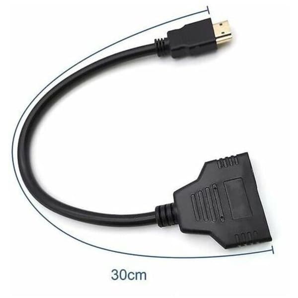 HDMI Splitter Adapterkabel HDMI SPLITTER 1 IND 2 UD HDMI HAN