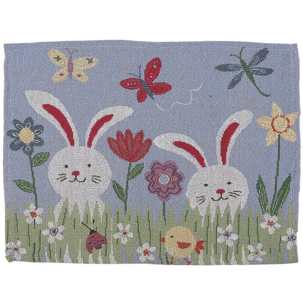 Easter Placemat Heat Resistant Placemat Non-Slip Washable Spring Placemat for Party