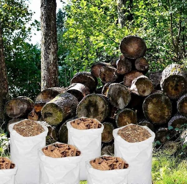 10 stycken grussäckar, trädgårdsavfallssäckar, byggarbetsplatssäckar, byggarbetsplatsgrussäckar, byggarbetsplatsgrusavfallssäckar