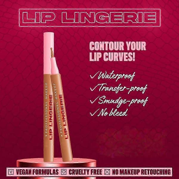 Sculpting Lipstick 12 Colors Lightweight Transfer-Proof Waterproof-2D (12 Wild Side)
