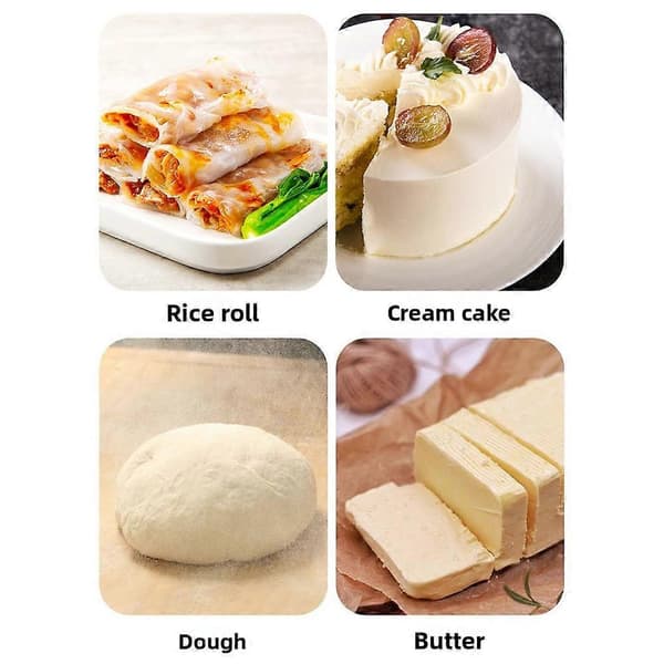 Leikkuri mitta-asteikolla Premium ruostumattomasta teräksestä valmistetut terät Professional Bakery Studio A