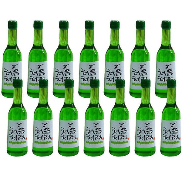 15 st Mini Koreanska Risvinflaskor Mini Vinflaskor Statyer Verklighetstrogna Vinflaskor Mini Husdekorationer Green 3.60X1.00X1.00CM