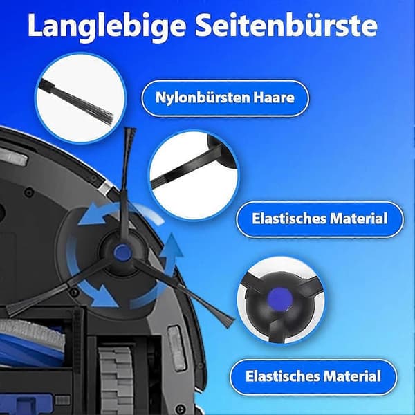 Tilbehørssæt til T30 Pro Omni / T30 Omni Robotstøvsuger Reservedele