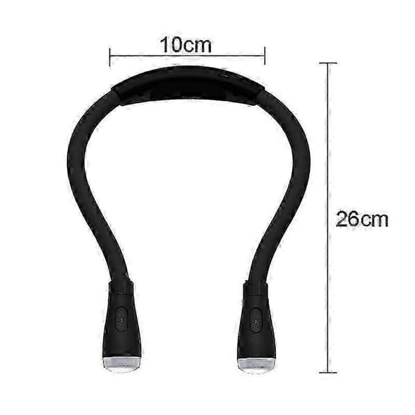 9 moduser LED-boklys halslampe, klemboklys for lesing i seng om natten, strikking, håndarbeid