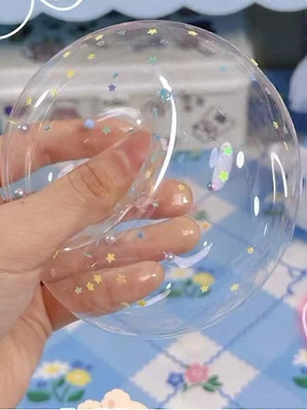 Uppgraderings Nano Tejp Bubbelkit, Dubbelsidig Tejp Plastbubbla, Elastisk Tejp Ny Överraskningspresent 0.02cm*0.5cm*500cm