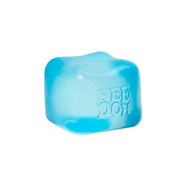 Needoh Nice Cube Stressipallo & Aistilelu Blue