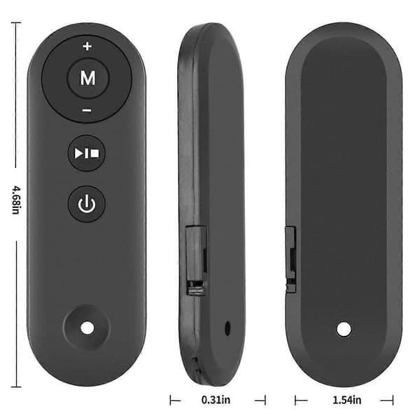 Fjernkontroll for Lichico Walking Pad Hjemmetreningsmølle & Gåmaskin_Billiga gåvor Black