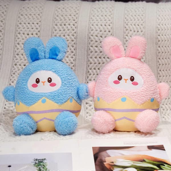 Easter Eggshell Rabbit, Rabbit Doll, Party Favors Collections, Home Decoration pink