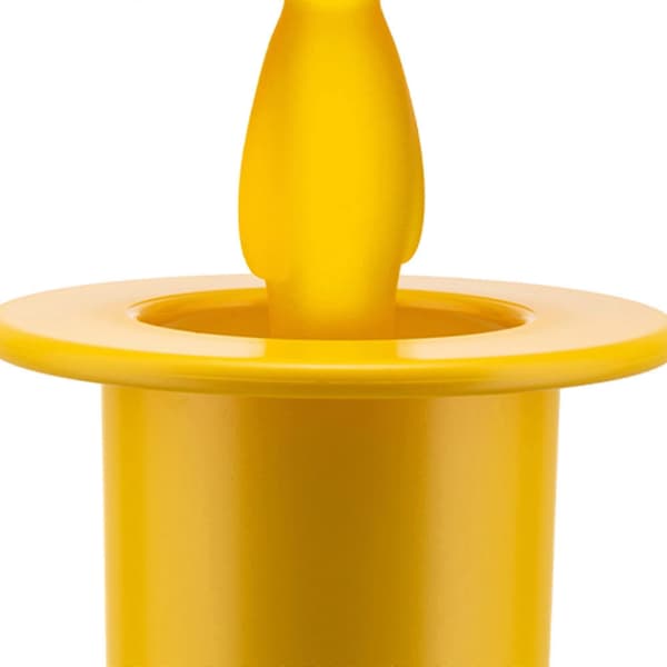 Designtannpirkerholder i termoplastisk harpiks, svart
