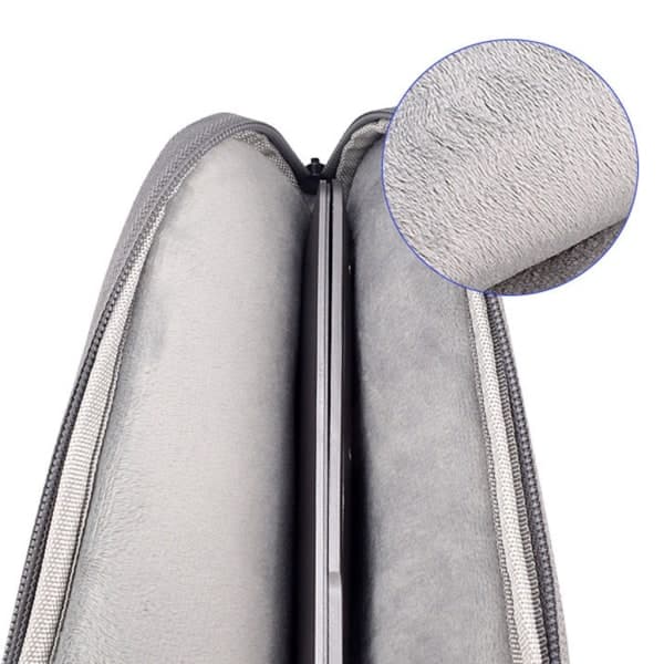 Vandtæt bærbar computertaske til bærbar computer 13,3 14 15 15,6 tommer til iPad til Macbook Air Pro Bærbar computertaske Computermappe Sort Sort Black 13.3 inches