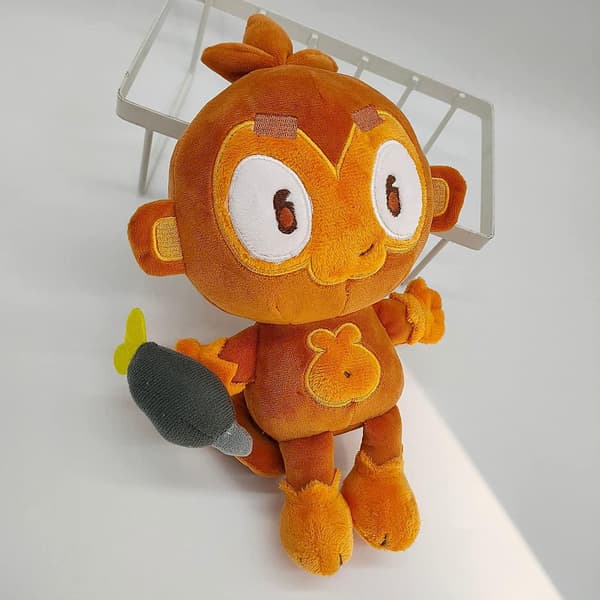 Heytea 24,9 cm Bloons Monkey -pehmolelut, Dart Monkey -pehmonukke, Cartoon Bloonstd -pehmolelu, Game Monkey -pehmoeläin, pehmolelu faneille_S