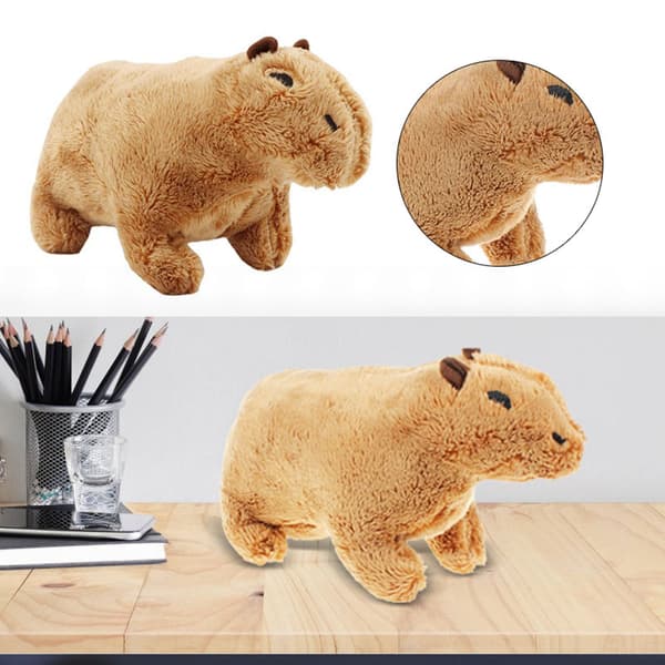 Capybara Plush Toy Stuffed Animal Doll Kids Home Decor