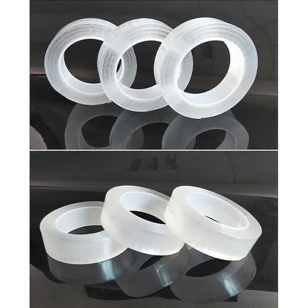 Uppgraderings Nano Tejp Bubbelkit, Dubbelsidig Tejp Plastbubbla, Elastisk Tejp Ny Överraskningspresent 0.01cm*0.5cm*200cm
