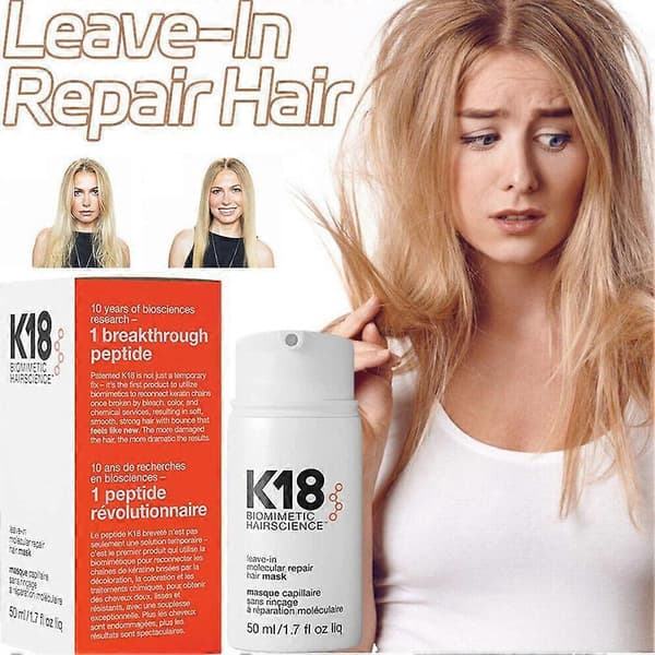 K18 Shampoo & Hårmaske Sett Leave-In Molecular Repair Hårmaske Og Shampoo