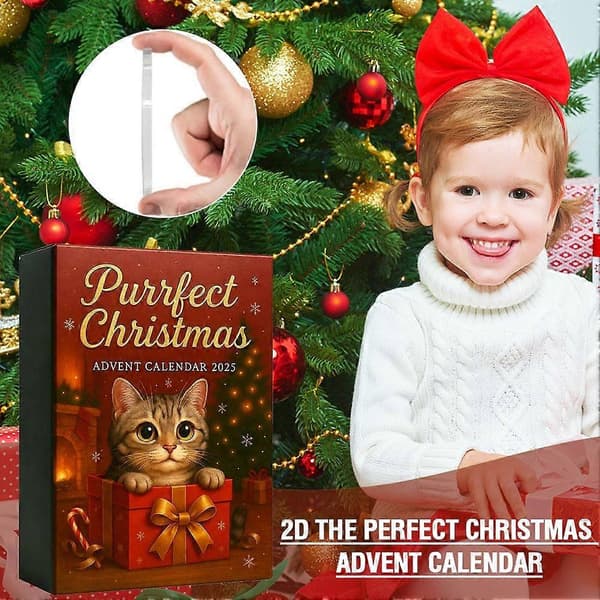 Høj kvalitet Den Perfekte Julekalender Julekalendere Til Jul Cat 1pcs