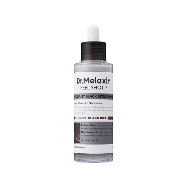 [LCS] Peel Shot Black Rice Eksfolierende og Blødgørende Essens Black rice