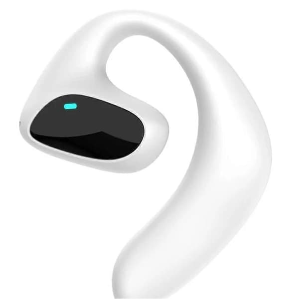 Trådløst Bluetooth-headset Intelligent stemmeoversættelse Flersproget headset Realtidsoversættelse White