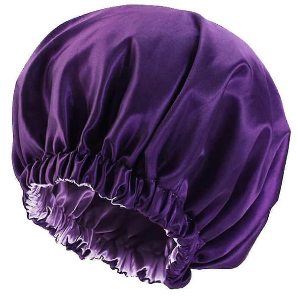 Satin Bonnet Silke Bonnet Hår Bonnet Til Sovning Satin Bonnet Til Hår Bonnets Silke Bonnet Til Naturligt Hår_Kvalitetsgave