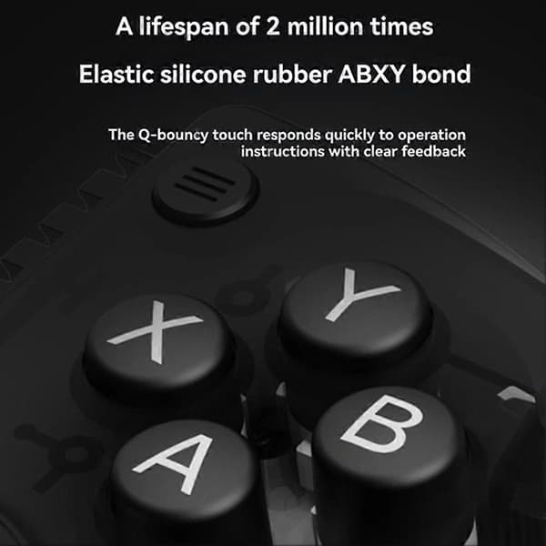 Game X5 Lite Mobil Spelkontroll för & Android Hall Effect Joystick Bärbar Gamepad Svart Svart