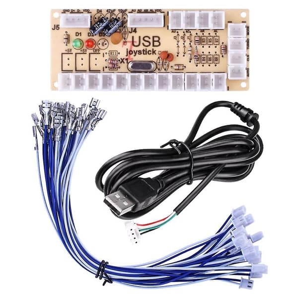 Diy Arcade Joystick Kretskort Usb Gamepad Kontrollkort For Mame Jamma Og Andre Pc Kampspill