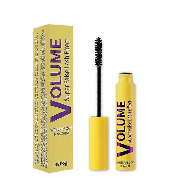 Bubble Mascara, volumen- og længdeformel til dristige, adskilte vipper, Bubble Lash Mascara, vandfast langtidsholdbar til kvinder 3PCS