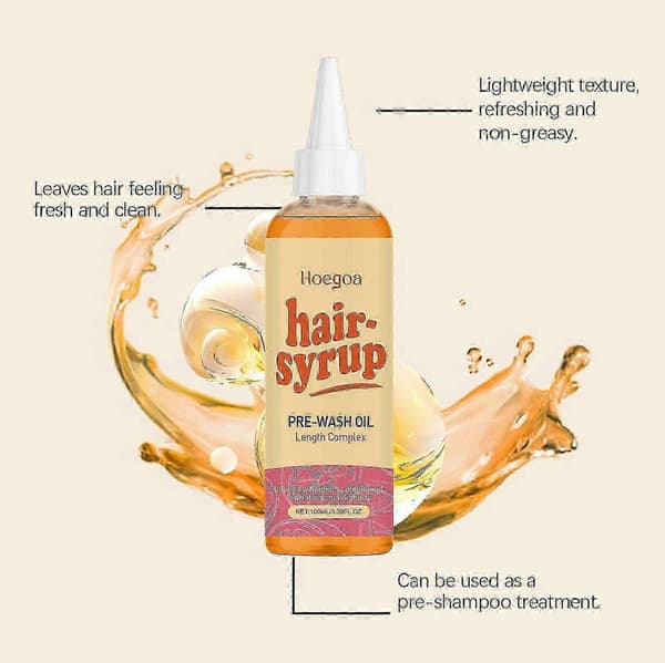 NY Rapunzel Hår Serum Pre-Wash Oliebehandling Boost Hårvækst 100ml_Specialtilbud 2pcs